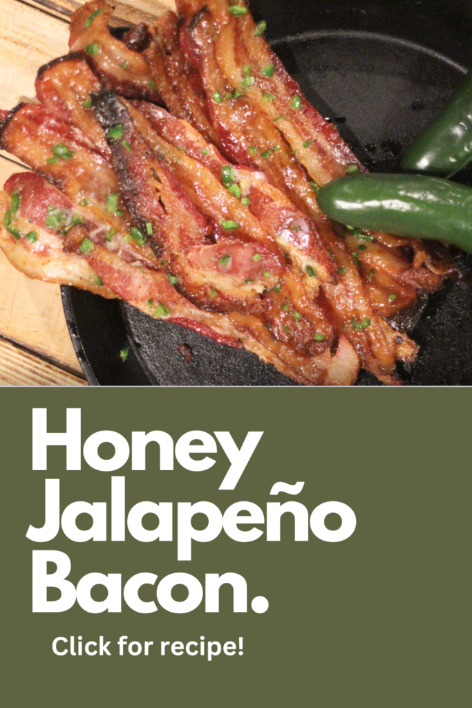 Pinterest graphic for bacon recipe